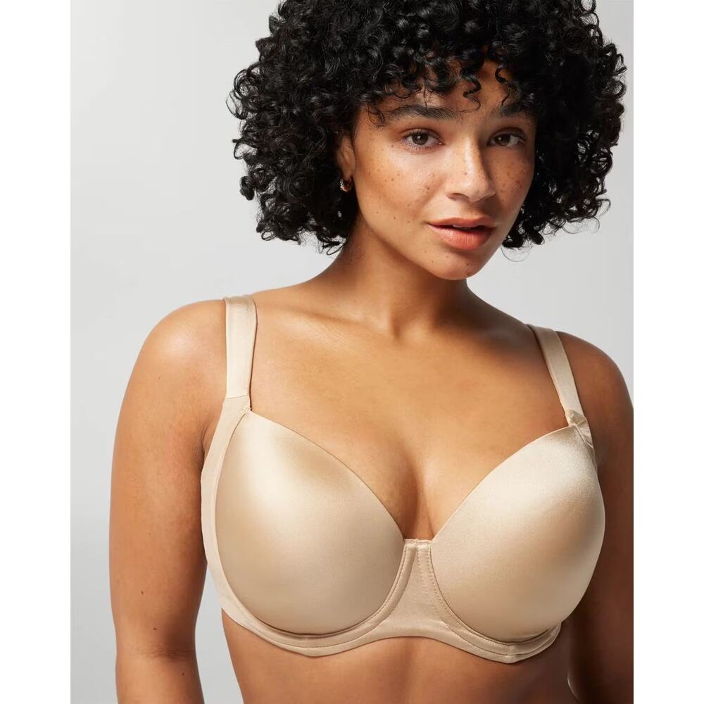 Soma Stunning Support Full Coverage Padded Underwire Bra Warm Amber 42D 42 D New
